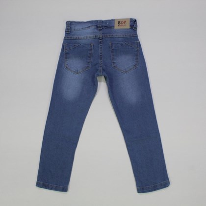 Calça Jeans Masculina com Regulagem no Cós 111059 - Bob Bandeira