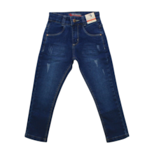 Calça Jeans Masculina com Regulagem no Cós 111508 - Bob Bandeira 