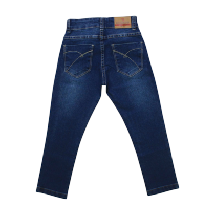 Calça Jeans Masculina com Regulagem no Cós 111508 - Bob Bandeira 