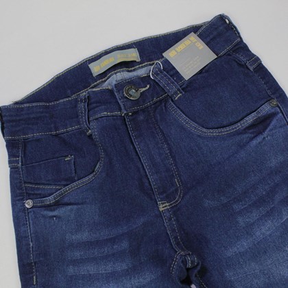 Calça Jeans Masculina com Regulagem no Cós 121208 - Bob Bandeira