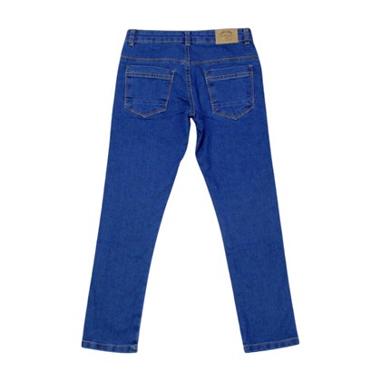 Calça Jeans Masculina com Regulagem no Cós 30352 - Oznes 