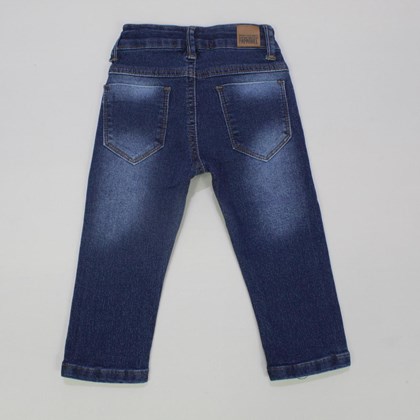 Calça Jeans Masculina com Regulagem no Cós 4191 - Paparrel