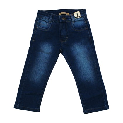 Calça Jeans Masculina com Regulagem no Cós 4306 - Paparrel