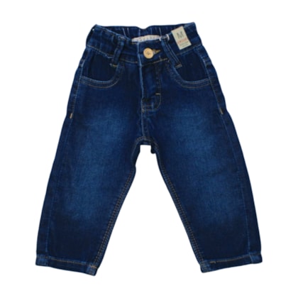 Calça Jeans Masculina com Regulagem no Cós 4578 - Paparrel  