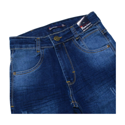 Calça Jeans Masculina com Regulagem no Cós 498 - Faos 