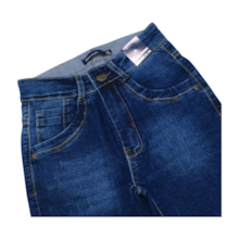 Calça Jeans Masculina com Regulagem no Cós 508 - Faos 