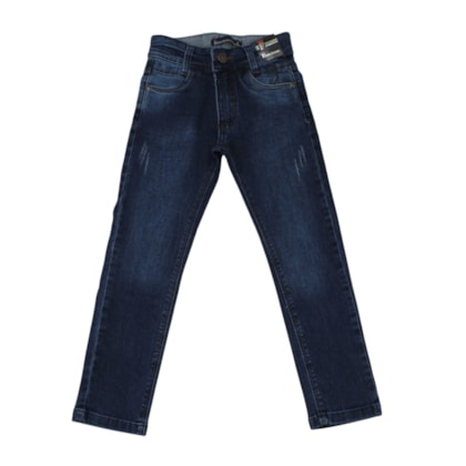 Calça Jeans Masculina com Regulagem no Cós 526 - Faos