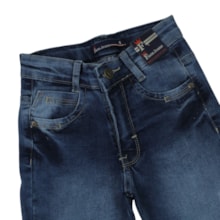 Calça Jeans Masculina com Regulagem no Cós 848 - Faos