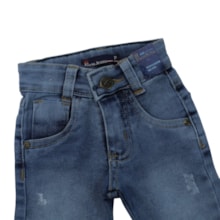 Calça Jeans Masculina com Regulagem no Cós 952 - Faos