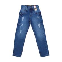 Calça Jeans Masculina com Regulagem no Cós 954I - Tom Ery  