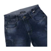 Calça Jeans Masculina com Regulgem no Cós 4607 - Paparrel  