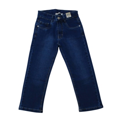 Calça Jeans Masculina com Regulgem no Cós 4609 - Paparrel  
