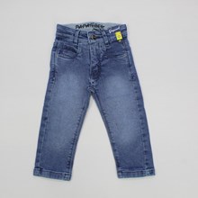 Calça Jeans Moletom com Regulagem no Cós 4425 - Paparrel