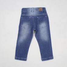 Calça Jeans Moletom Masculina com Regulagem no Cós 4274 - Paparrel