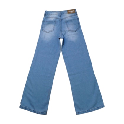 Calça Jeans Pantalona com Regulagem no Cós 2972 - Frommer 