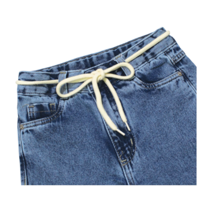 Calça Jeans Wide Legging com Cordão 2967 - Frommer 