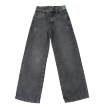Calça Jeans Wide Legging Feminina 5374 - Garota Lua
