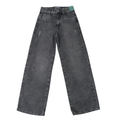 Calça Jeans Wide Legging Feminina 5374 - Garota Lua