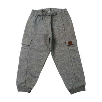 Calça Moletom Cargo Masculina 26265 - Rollu