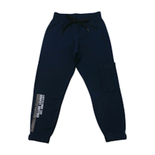 Calça Moletom Masculina College com Bolso Lateral 9098 - Livy 