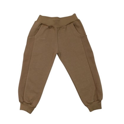 Calça Moletom Masculina com Gorgurão na Lateral 2400 - Bicho Bagunça