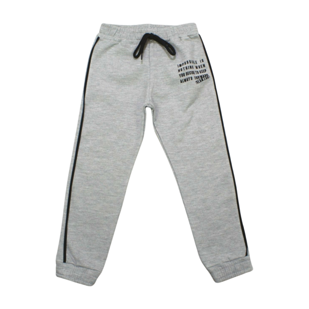 Moletom Cinza CalÇa Moletom 100 AlgodÃo Masculino Just Basic Calça