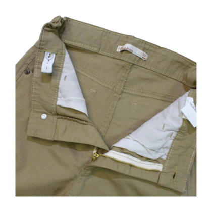 Calça Sarja Masculina com Regulagem no Cós 128 - Faos 