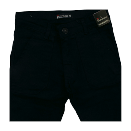 Calça Sarja Masculina com Regulagem no Cós 716 - Faos 
