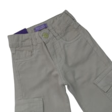 Calça Sarja Wide Legging Cargo Feminina 105 - Revert