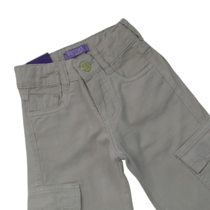 Calça Sarja Wide Legging Cargo Feminina 105 - Revert