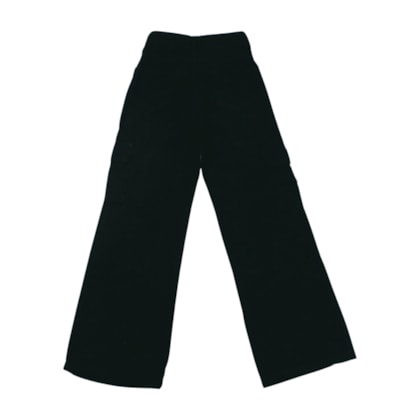 Calça Sarja Wide Legging Cargo Feminina 106 - Revert 