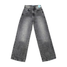 Calça Wide Legging Feminina com Regulagem no Cós 5274 - Garota Lua