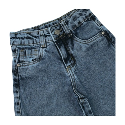 Calça Wide Legging Jeans Cargo 3132 - Frommer