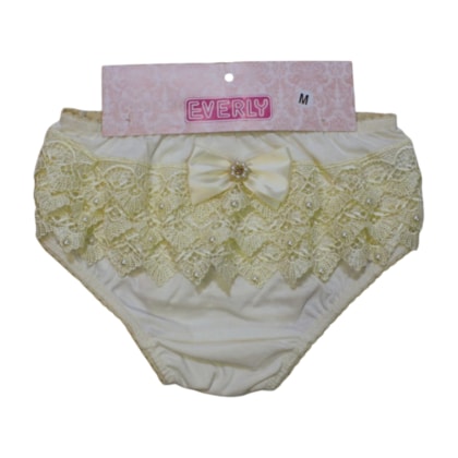 Calcinha Lese com Pérolas 1054 - Everly