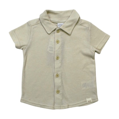 Camisa Manga Curta Texturizada A0168 - Alakazoo