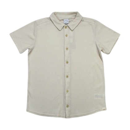 Camisa Manga Curta Texturizada A0168 - Alakazoo