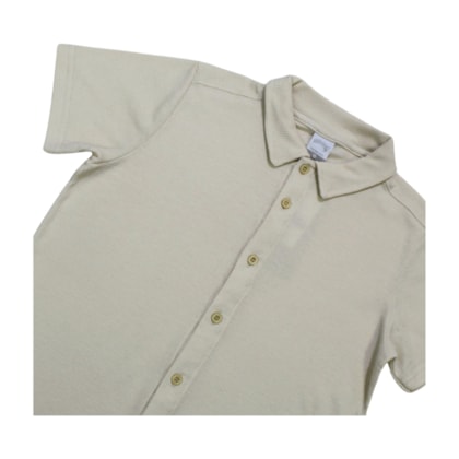 Camisa Manga Curta Texturizada A0168 - Alakazoo
