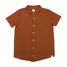 Camisa Manga Curta Texturizada A0168 - Alakazoo