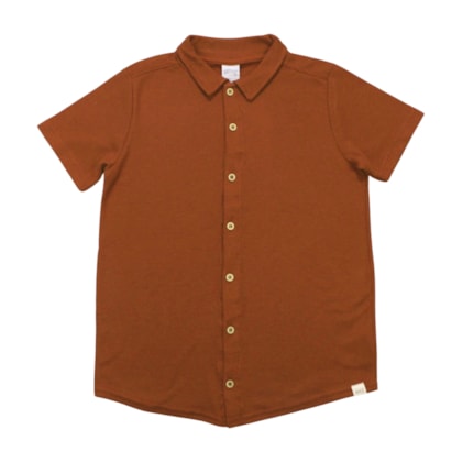 Camisa Manga Curta Texturizada A0168 - Alakazoo
