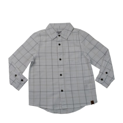 Camisa Manga Longa Xadrez 35659 - Alakazoo