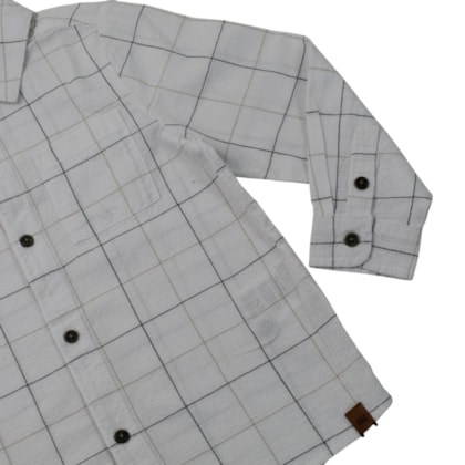 Camisa Manga Longa Xadrez 35659 - Alakazoo
