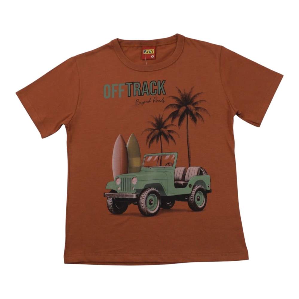 Camiseta Estampada Track 1001880 - Kyly