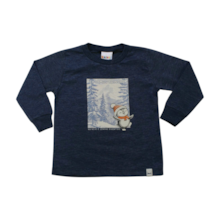 Camiseta Flamê Manga Longa Estampa Pinguim 11718 - Kaiani 