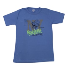 Camiseta Manga Curta Estampa Basketball 100 - Cleomara