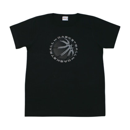 Camiseta Manga Curta Estampa Basketeball 11952 - Kaiani 