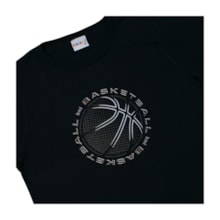 Camiseta Manga Curta Estampa Basketeball 11952 - Kaiani 