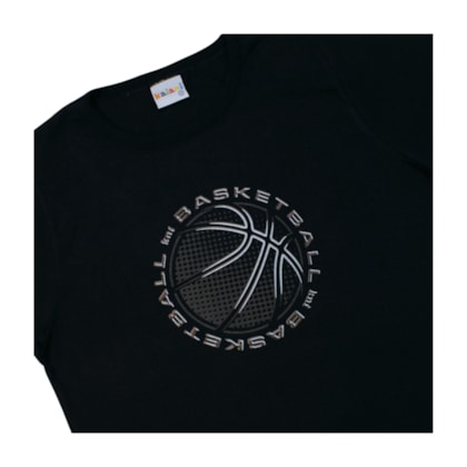 Camiseta Manga Curta Estampa Basketeball 11952 - Kaiani 
