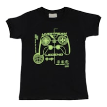 Camiseta Manga Curta Estampa Controle 8661 - Serelepe