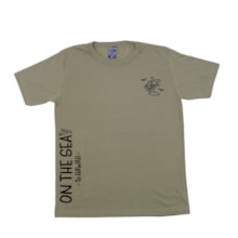 Camiseta Manga Curta Estampa Coqueiro 100 - Cleomara