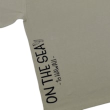 Camiseta Manga Curta Estampa Coqueiro 100 - Cleomara